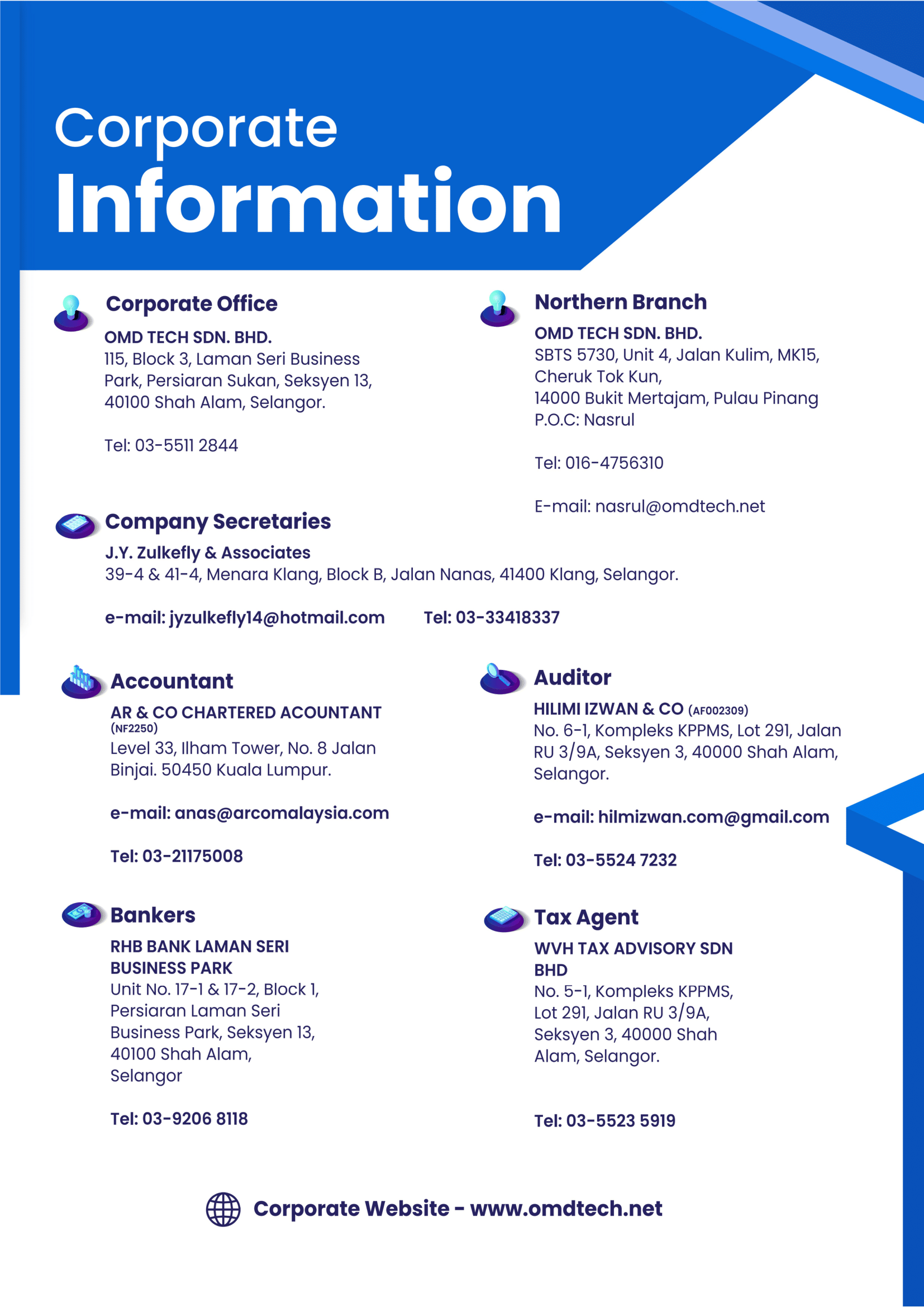OMD Tech Company Profile